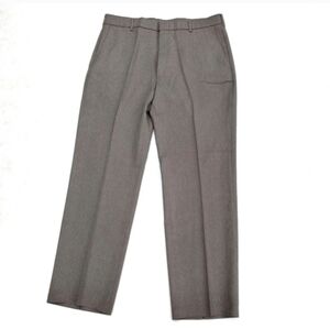 Vintage Levi's Action Slacks 70s Men's Size 36x30 Brown Grey Retro Disco Pants